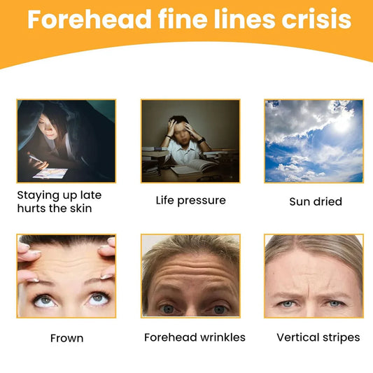 Forehead Wrinkle Patches Face Wrinkle Patches (10 Pcs Set) - Zidbik