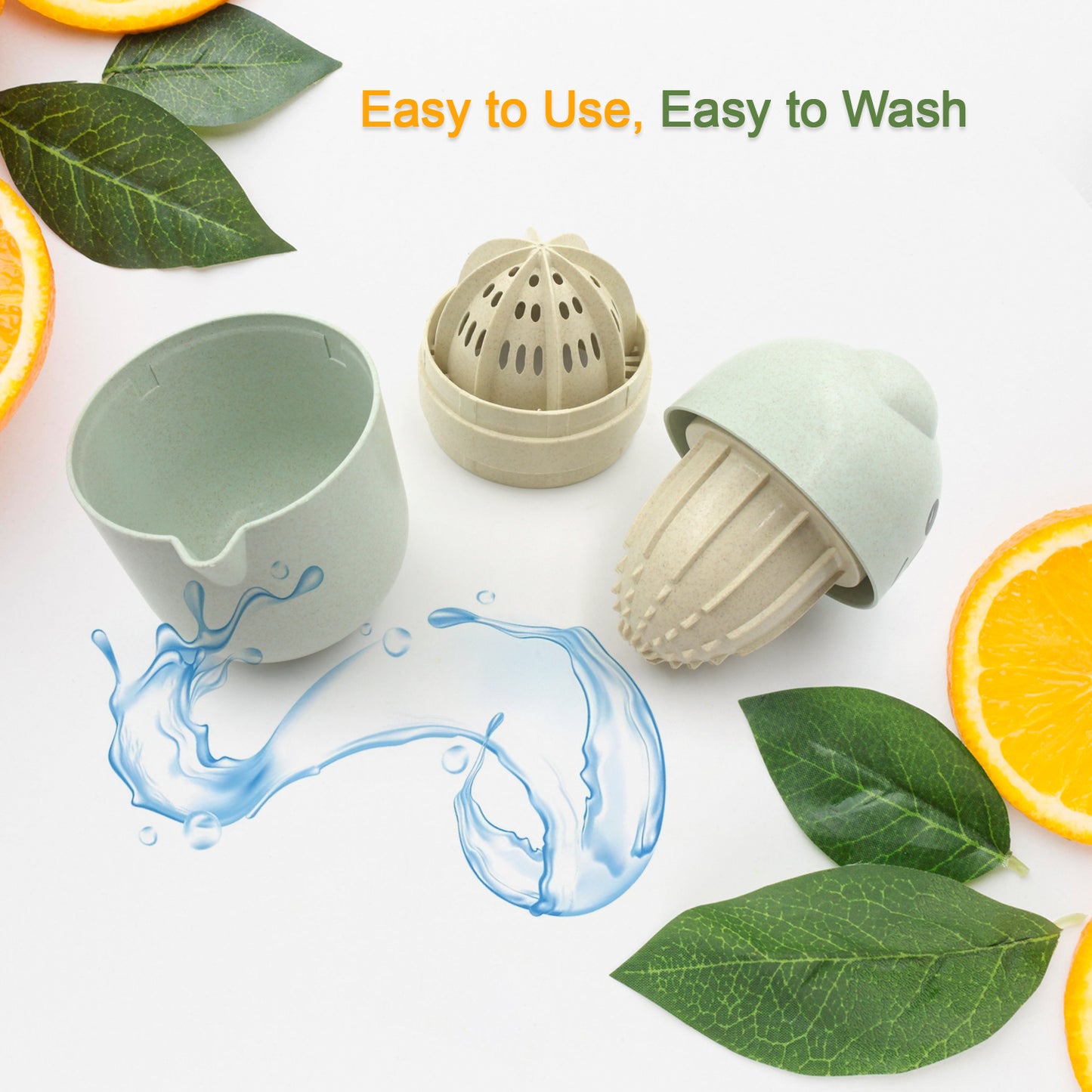 5491 Squeezer Simple Manual Citrus Juicer Small Portable Lime Juicer Cup Food Grade Plastic Juicer High Quality Instant Juicer For Home Travel Use - Zidbik