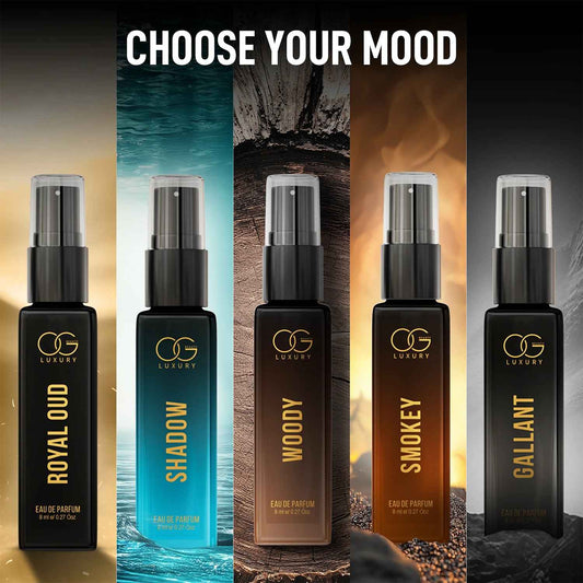 Og Beauty Luxury Perfume Set Combo Pack (8 Ml, 5 Pc)