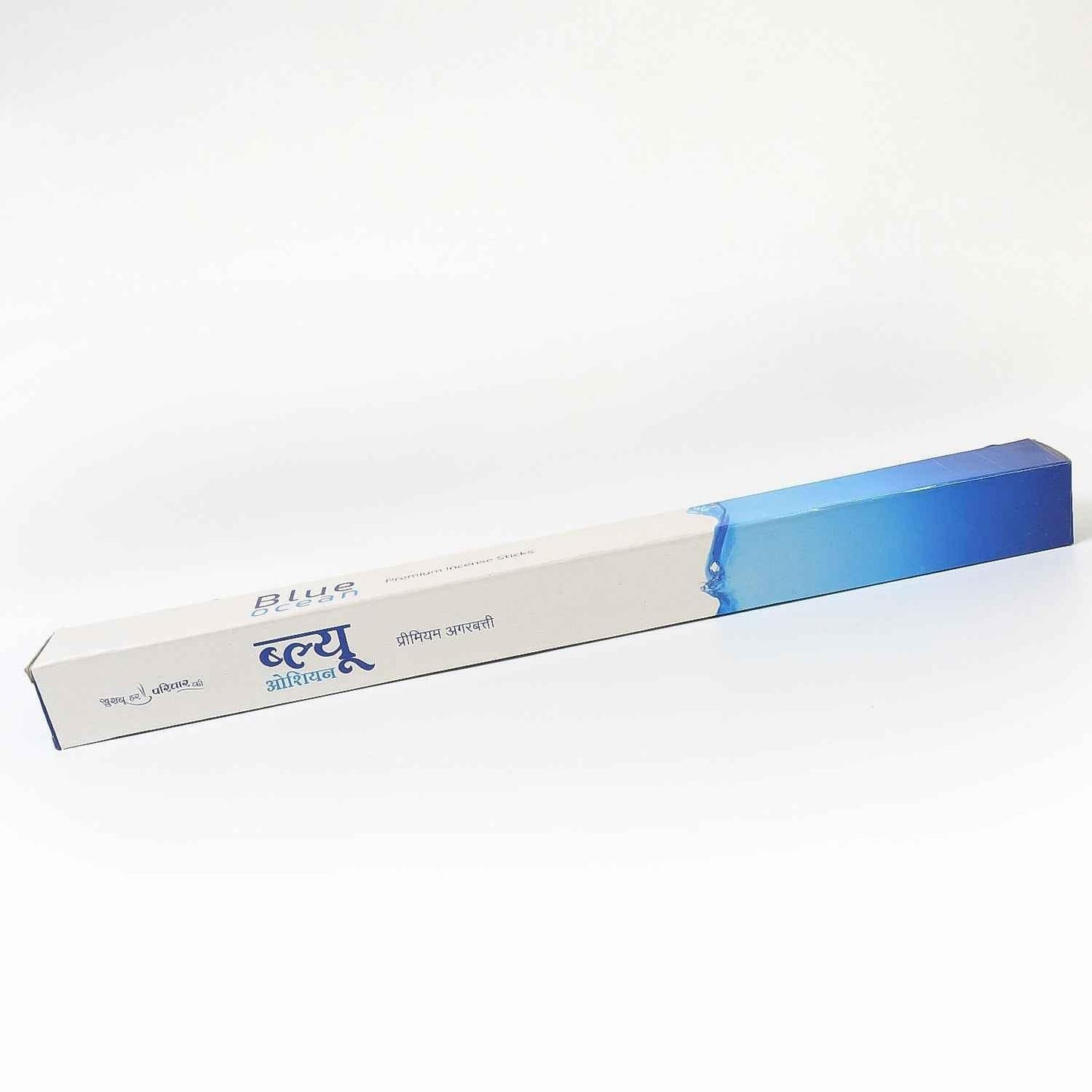Big Blue Ocean Premium Incense Sticks Agarbatti (10 Pcs Sticks 40 Cm Stand Not Included) - Zidbik