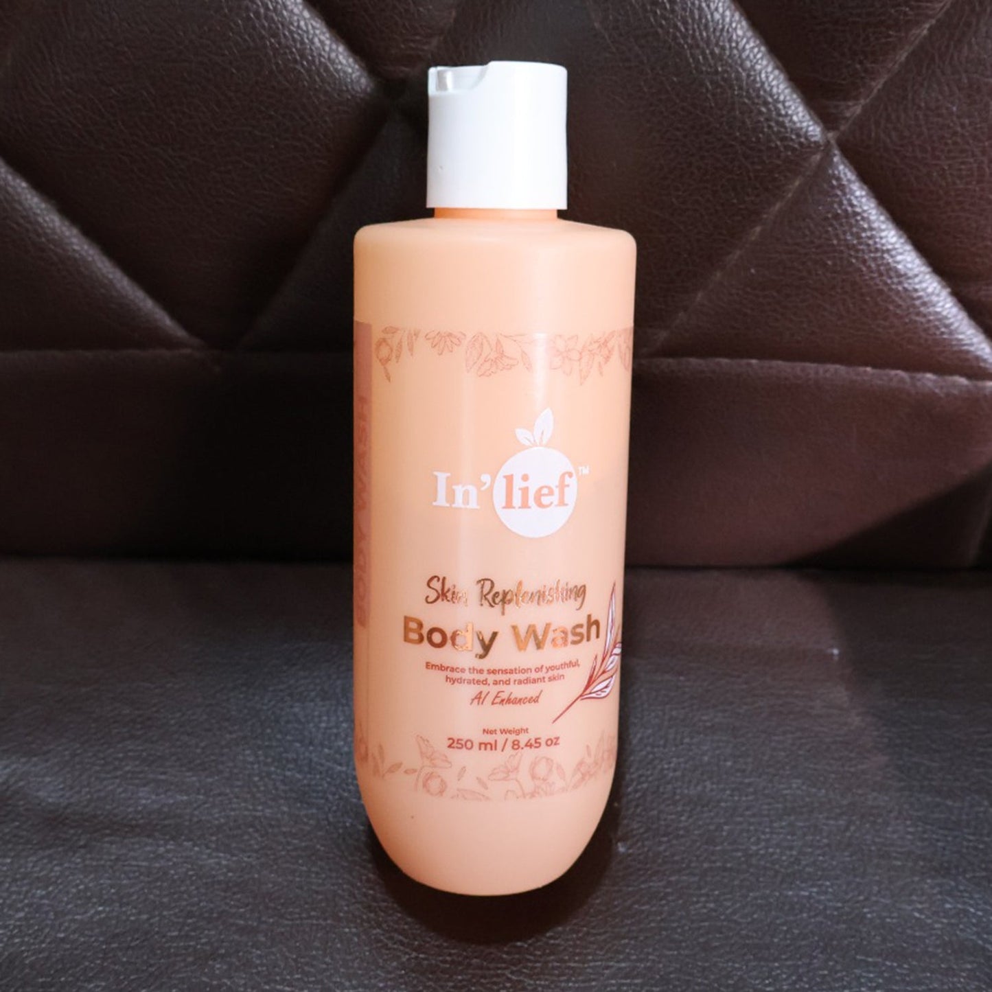 Inlief Nourishing Hydrating Body Wash 250ml - Skin Replenishing Formula - Zidbik