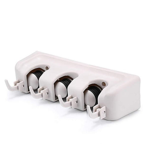 240 3 Layer Mop And Broom Holder - Zidbik