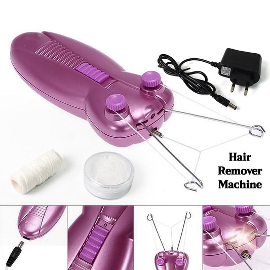 Electric Facial Hair Remover Machine (1 Set) - Zidbik