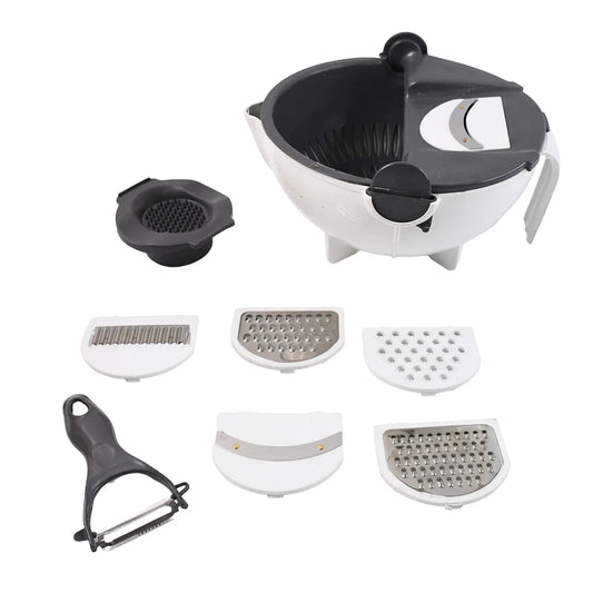 Multifunctional Vegetable Chopper (9 In 1) - Zidbik