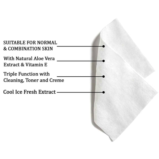 Refreshing Wet Wipes For Face Facial Cleansing Refreshing Skin Hydration Soothing For Skin Ph Balance Alcohol Free Nourishing With Fruit Extract 25 Wipes