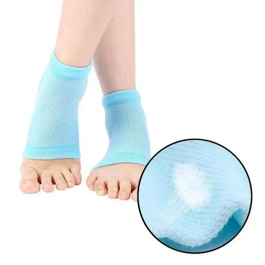 343 Heel Pain Relief Silicone Gel Heel Socks (Multicolor) - Zidbik