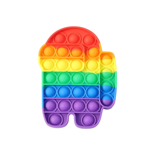 Premium Astronaut Silicone Pop It Fidget Toy (1 Pc) - Zidbik