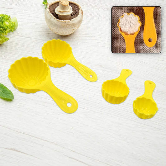 5559 Plastic Kitchen Tool Mould Ladoo Mould Spoon Ladoo Making Spoon Set For Kitchen Multipurpose Plastic Ladoo Mold For Making Different Variety Of Ladoo (4 Pcs Set) - Zidbik
