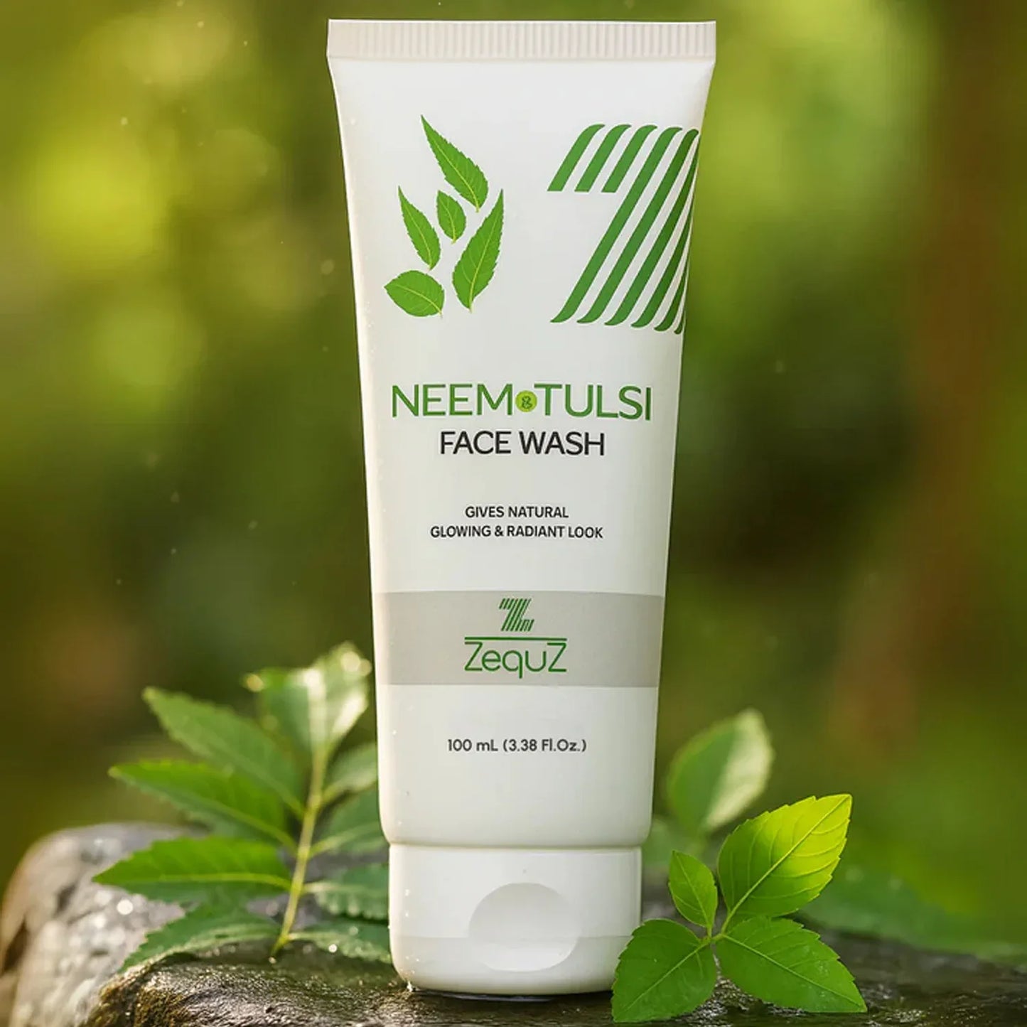 Zequz Neem Tulsi Face Wash - (1 Pc 100 Ml) - Zidbik