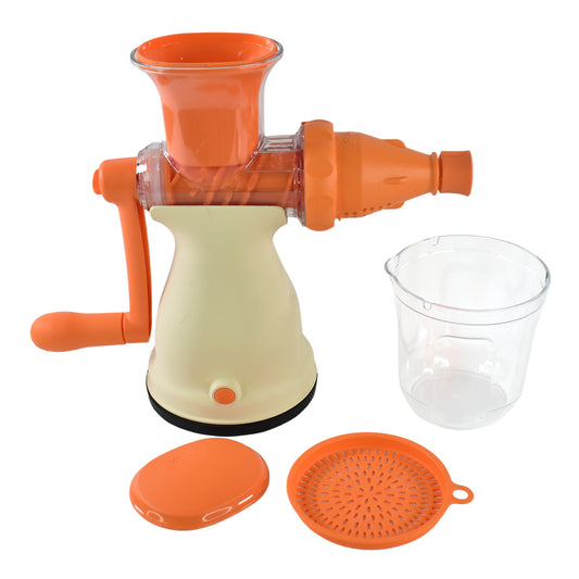 Apex Manual Carrot And Fruit Juicer Heavy-duty (1 Pc With Glass) - Zidbik