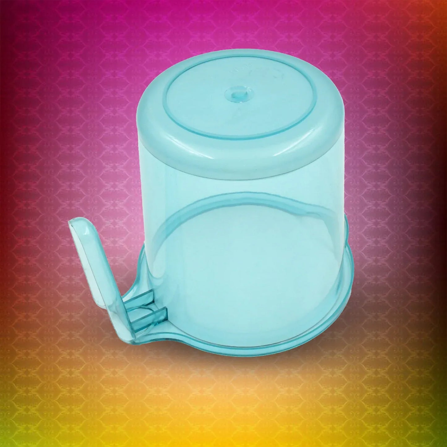 4240 Bathroom Accessories Organization - High Quality Plastic Mug For Bathroom Pp Material Muga (Mix Color 1 Pc) - Zidbik