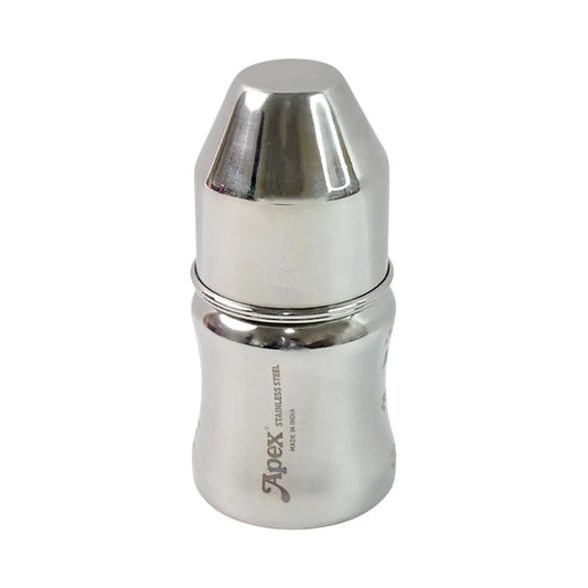 Apex Premium Stainless Steel Baby Feeding Bottle (125 Ml 1 Pc) - Zidbik