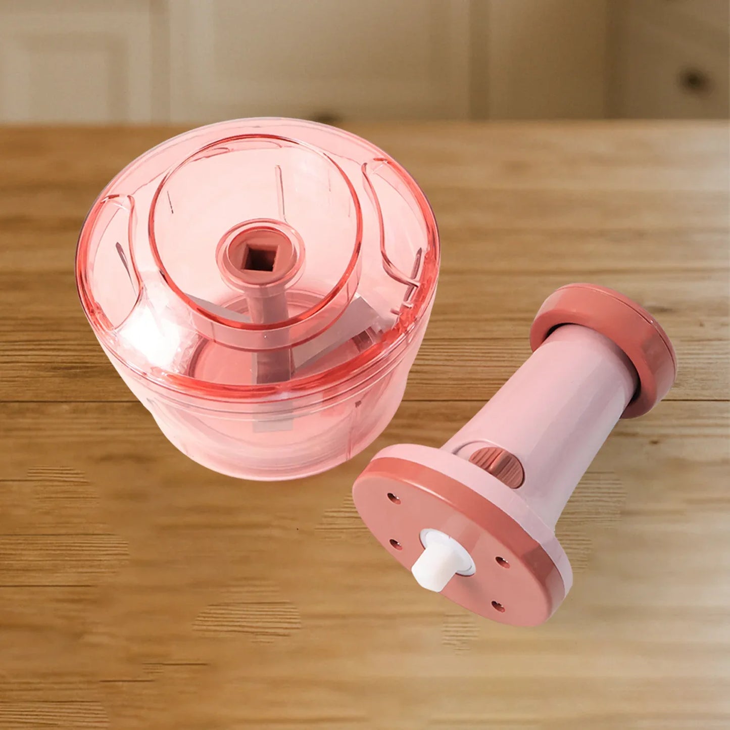 Apex Smart Manual Vegetable Fruit Chopper With 800 Ml Capacity - Zidbik