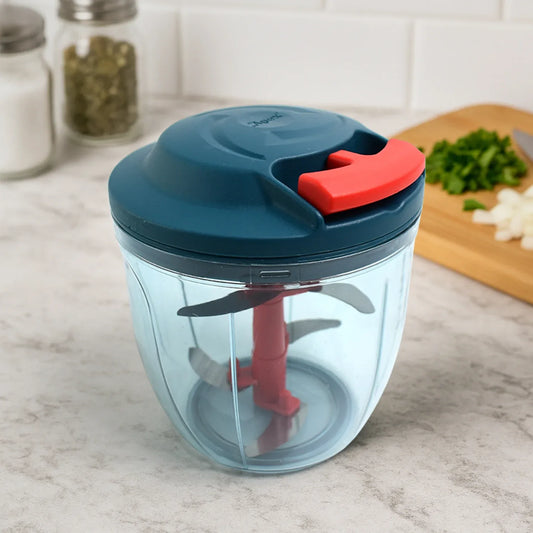 Apex Speed-x Hand-powered Vegetable Chopper (1000 Ml) - Zidbik