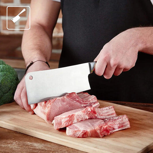 Chopping Board With Knife Set (Pack Of 5) - Zidbik