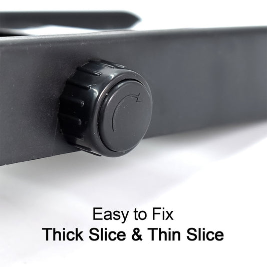 Adjustable Slicer Stainless Steel And Plastic Premium Multipurpose Potato Onion Slicer And Grater (1 Pc) - Zidbik