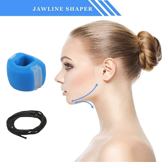 6101 V Cn Blue Jaw Exerciser for Chiselled Jawline - Achieve Sharp Features Quickly and Easily