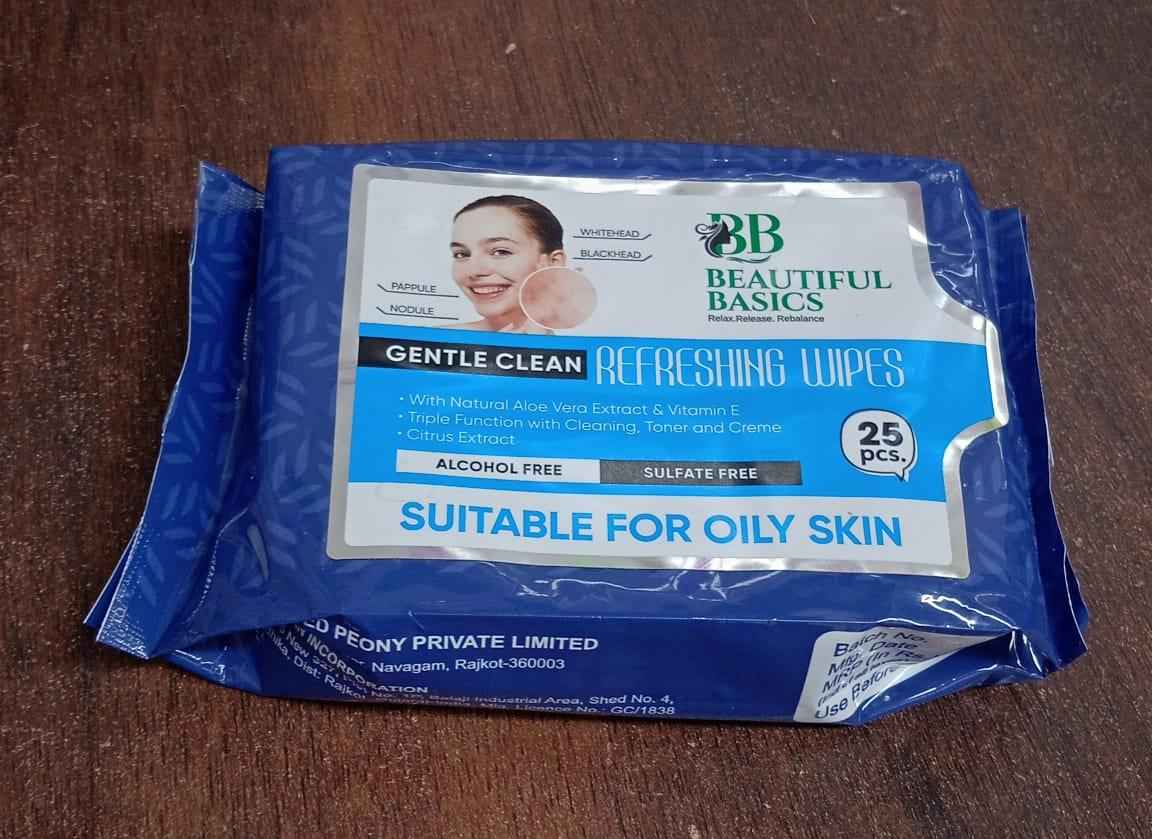 Refreshing Wet Wipes For Face Facial Cleansing Refreshing Skin Hydration Soothing For Skin Ph Balance Alcohol Free Nourishing With Fruit Extract 25 Wipes - Zidbik