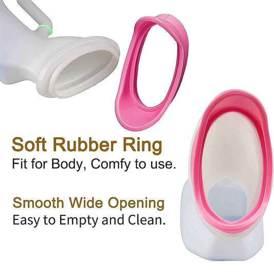 Female Potty Urinal Urine Collection Can Bedpans (1 Pc 1000 Ml)