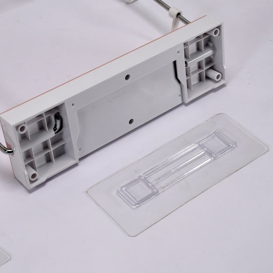 7660 Wall Mounted Foldable Wash Basin Storage Rack Shelf Holder Self Adhesive With Sticker - Zidbik