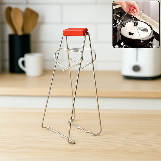 Heavy-duty Stainless Steel Kitchen Dish Plate Bowl Vessel Gripper Tong (1 Pc) - Zidbik