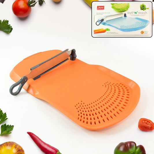 Apex Cut N Wash Multipurpose Cutting Board (1 Set) - Zidbik