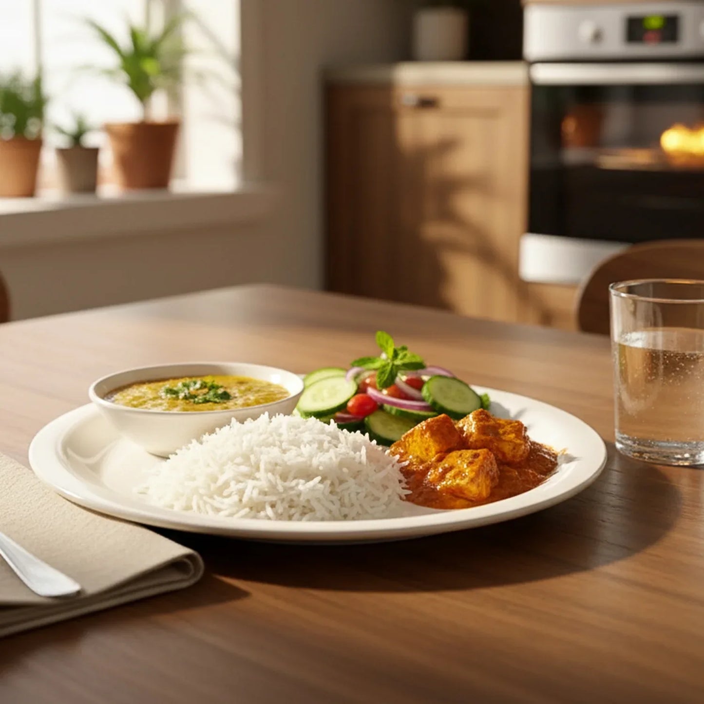 Premium Round Dinner Plate (28cm 1 Pc) - Zidbik
