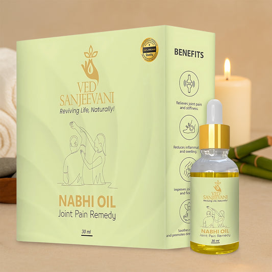 Ved Sanjeevani Nabhi Oil For Joint Pain Relief (30ml 1 Pc) - Zidbik