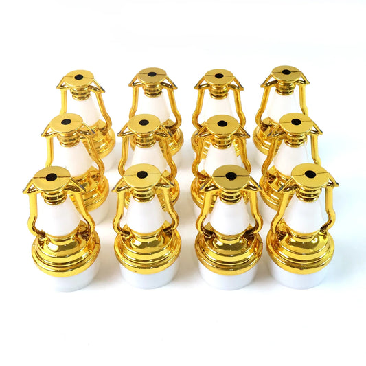 Decorative Vintage Lantern Style Flameless Led Candles (12 Pc) - Zidbik