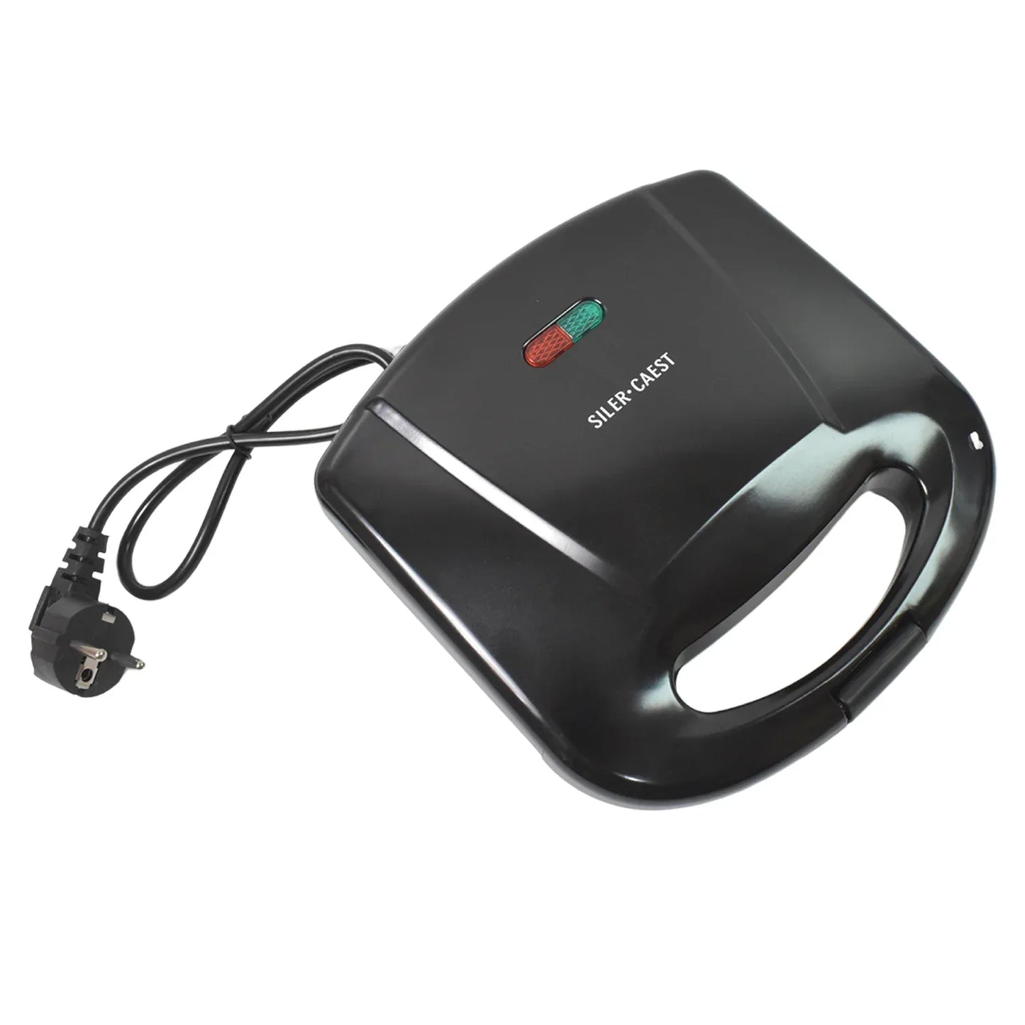 2817 Waffle Maker Makes 2 Square Shape Waffles Non-stick Plates Easy To Use With Indicator Lights - Zidbik