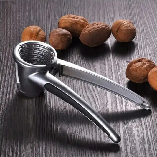 1782 Stainless Steel Walnut Cracker & Nut Cutter Tool for Almonds, Pecans, and Brazil Nuts - Zidbik