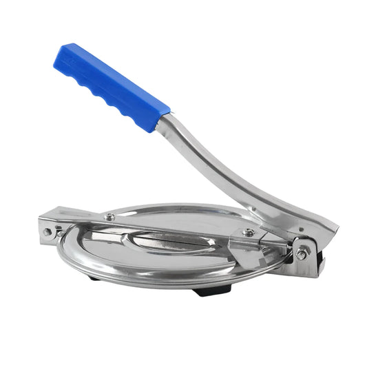 7149a Puri Press Maker - Stainless Steel Puri Maker Press Machine - Roti Chapati Presser For Home - Papad-khakhra- Puri Maker Press Machine With Handle Manual Puri Maker (Medium) - Zidbik
