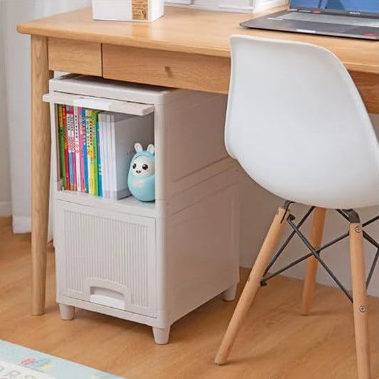 Multipurpose Storage Cabinet Storage Solutions Plastic Drawers Multi Layer Wardrobe Storage Drawers Foldable Multipurpose Drawer Units For Kitchen Bathroom Bedroom Cloth (2 Layer) - Zidbik