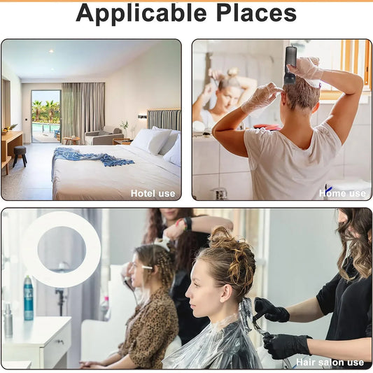 12832 Comb Applicator Bottle Hair Oil Applicator Bottle For Hair Dye Bottle Applicator Brush With Graduated Scale Professional Brush Applicator Comb Hairdressing Coloring Styling Tool (1 Pc) - Zidbik