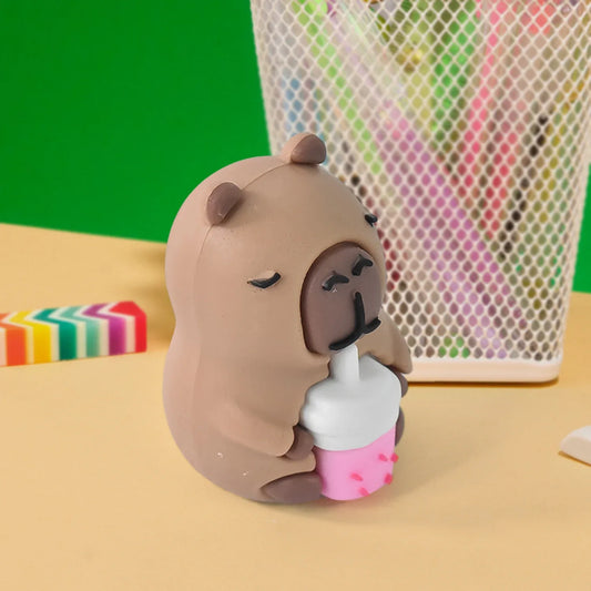 Cartoon Shape Pencil Sharpener With Built-in Eraser (1 Pc) - Zidbik