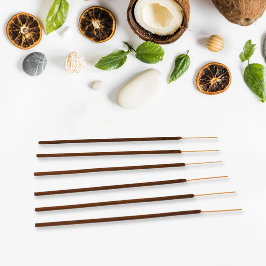 Orchid Flavour Incense Sticks with Machis - 90 Gm Packet - Zidbik