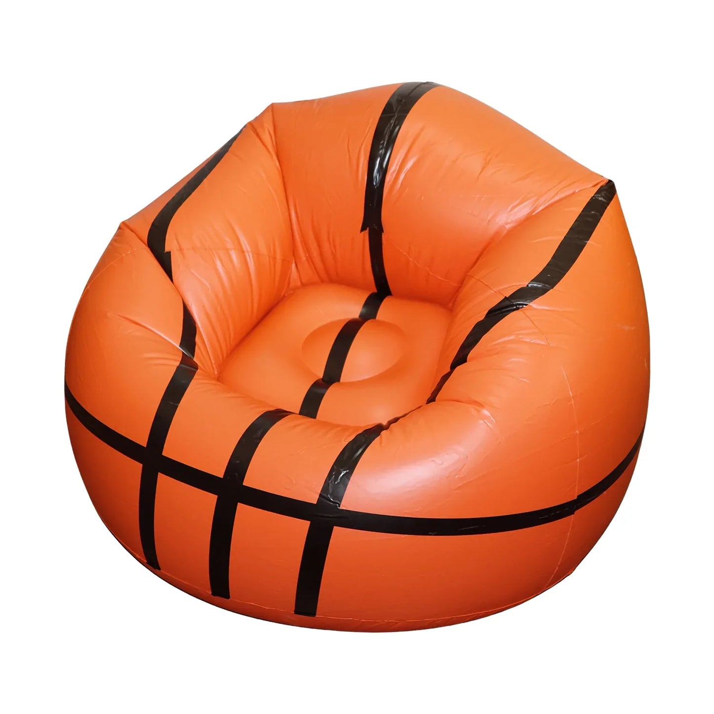 17732 Football Sofa Cartoon Style Inflatable Folding Chair Soccer Ball Chair Inflatable Sofa For Adults Kids Size 110cm X 85cm - Zidbik