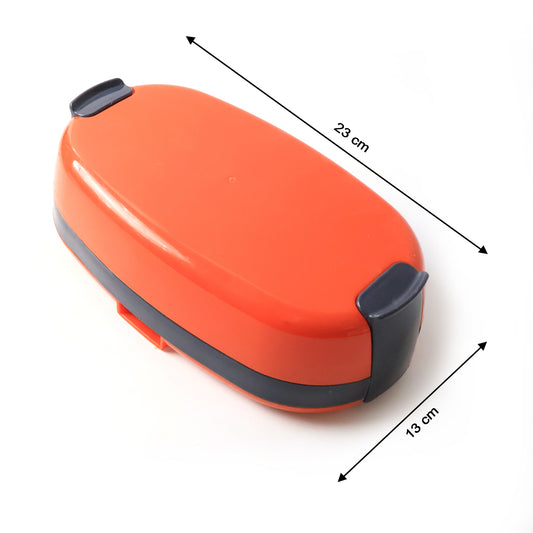 Orbit Electric Lunch Box With Dual Stainless Steel Containers Set - Zidbik