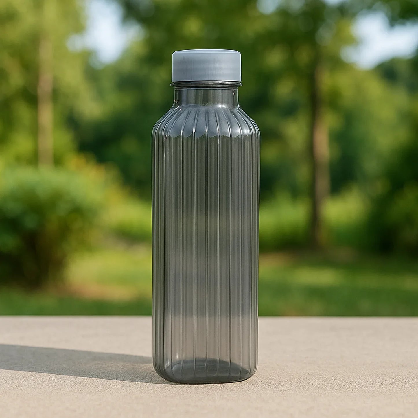 Transparent Fridge Water Bottles (3 Pc) - Zidbik