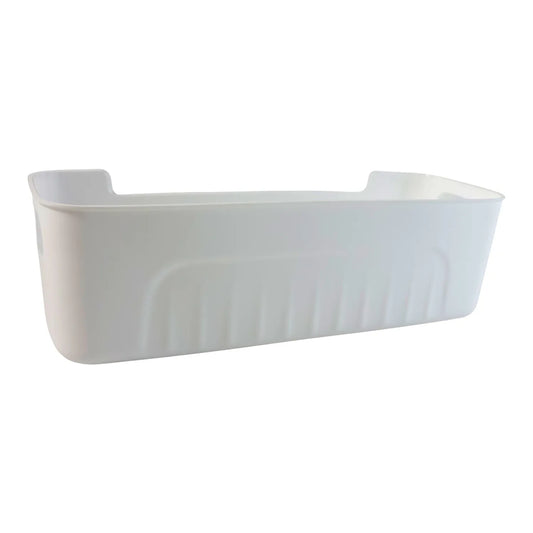 White Plastic Storage Basket Tray Set (4 Pcs) - Zidbik