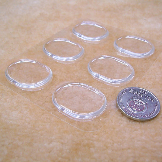 Silicone Shoe Insoles Pads Mat Silicone Heel Pads (1 Pair) - Zidbik