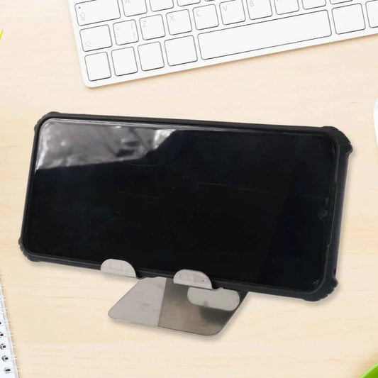 Stainless Steel Universal Mobile Tablet Stand Holder - (1 Pc) - Zidbik