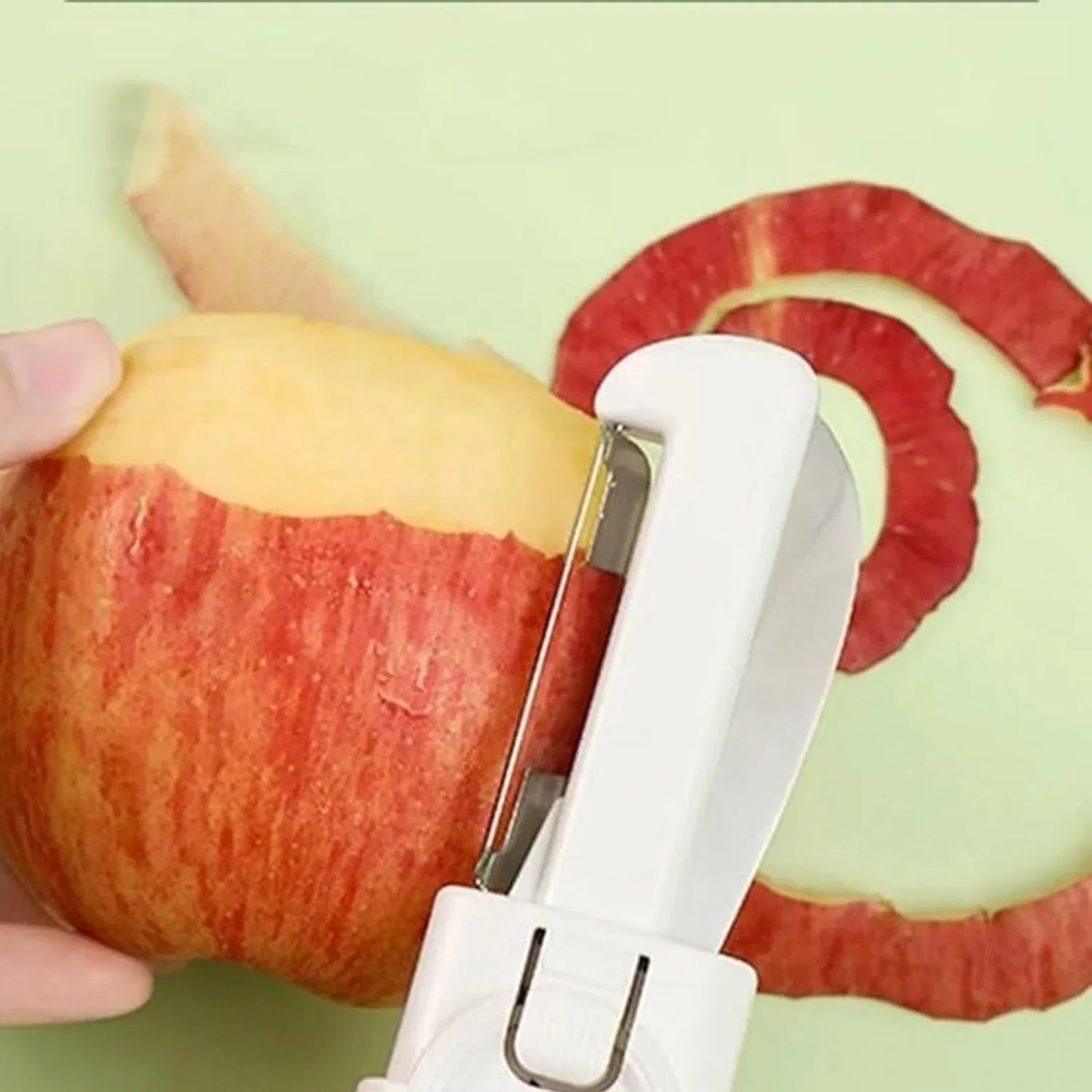 Dual-use Knife And Peeler 2-in-1 Stainless Steel Blades Wiith Case (1 Pc) - Zidbik