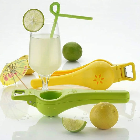 2176 Kitchen 2 In 1 Unbreakable Lemon Squeezer And Bottle Opener (1 Pc) - Zidbik