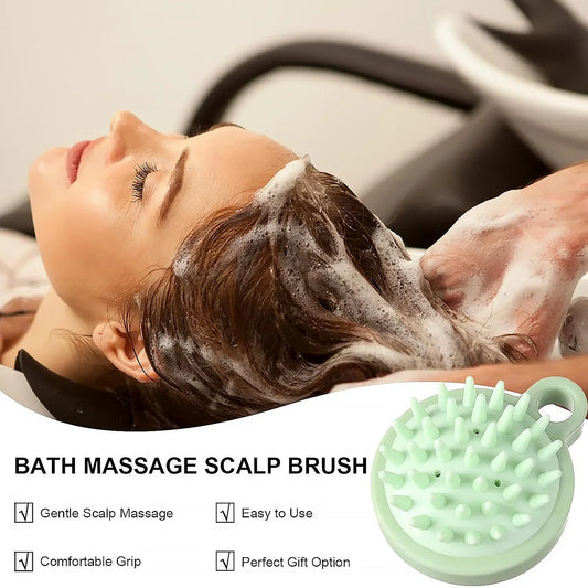 Comb Scalp Massage Brush Hair Brush Hair Comb Shower Brush Bath Massage Brush Small Portable Brush Washable Massage Comb Bath Shampoo Massages Effectively Remove Loose Short Hair - Zidbik