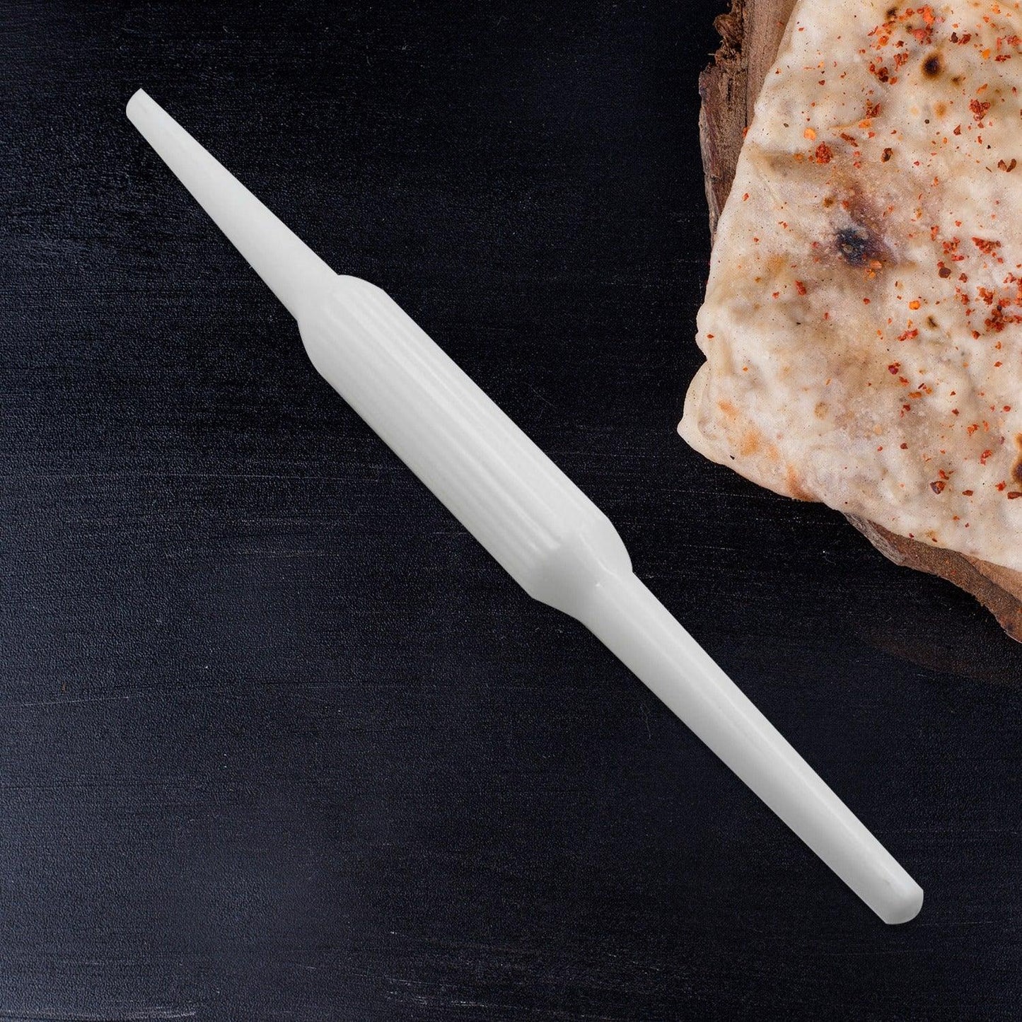 5995 Kitchen Plastic Vergin Belan Rolling Pin For Roti Chapati High Quality Kitchen Tool (1pc) - Zidbik