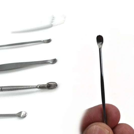 6314 6pcs Earwax Removal Kit Ear Cleansing Tool Set Ear Curette Ear Wax Remover Tool - Zidbik