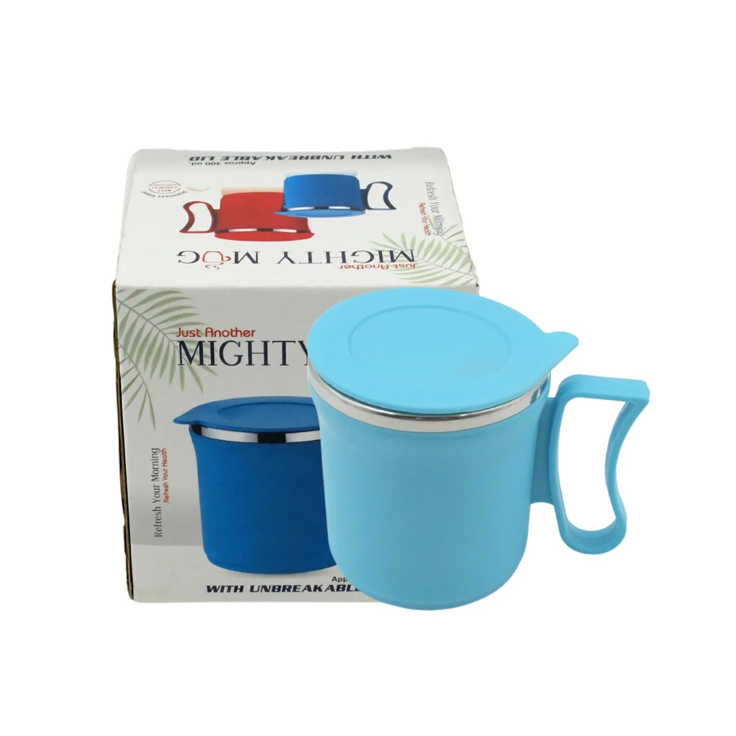 Stainless Steel Lid Cover Hot Coffeetea Mug Hot Insulated Double Wall Stainless Steel Coffee And Milk Cup With Lid - Coffee Cup Approx 250 Ml 300 Ml ( 1 Pc Mix Color) - Zidbik