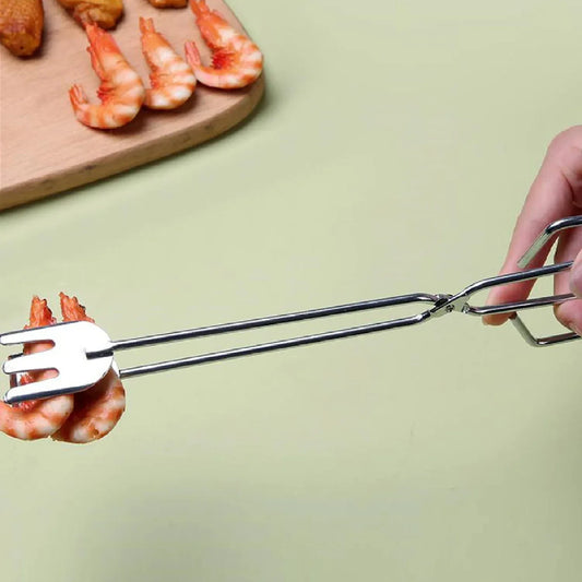 2883 31cm Multi Functional Metal Bbq Clip Tongs Clamp For Garbage Charcoal Serving Tools - Zidbik