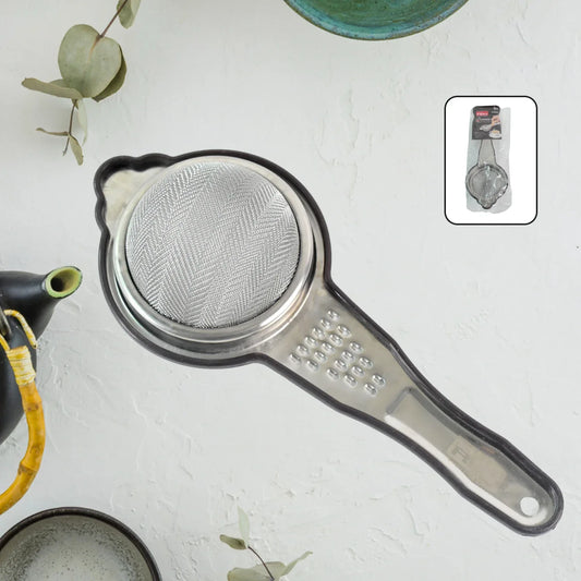 Heavy-duty Stainless Steel Fine Mesh Tea Strainer (1 Pc) - Zidbik